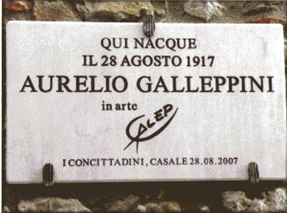 (Foto n. 4) La casa natale di Aurelio Galleppini, località Casale di Pari, via Palestro 5, Edoardo De Carli dal sito Internet <a data-cke-saved-href='http://www.chieracostui.com/costui/docs/search/schedaoltre.asp?ID=18465' href='http://www.chieracostui.com/costui/docs/search/schedaoltre.asp?ID=18465' target='blank'>clicca qui</a>